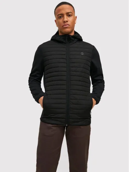 Jack&Jones Átmeneti kabát Multi Quilted fekete