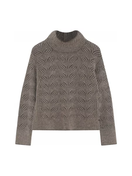 Dzianinowy sweter Gustav szary