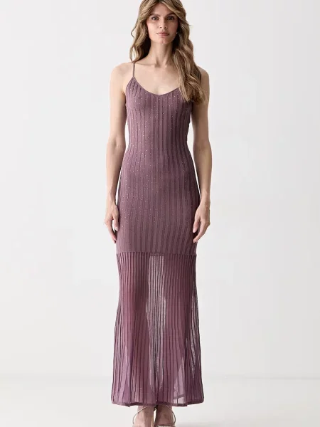 Guess rochie sirenă violet