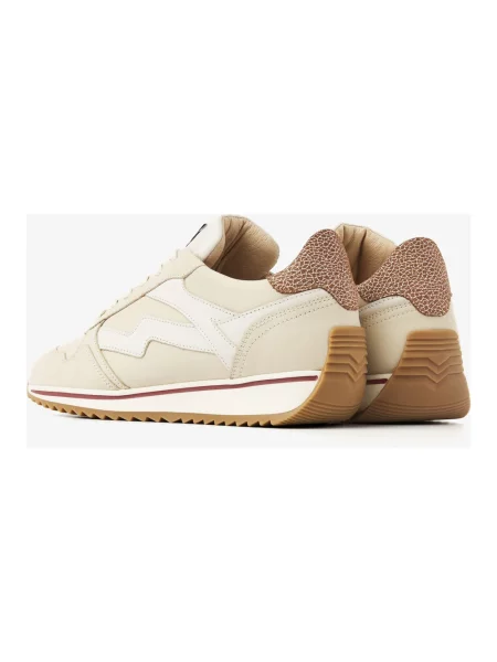 Sneakersy Via Vai skórzane beżowe