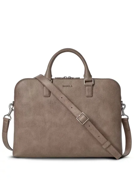 Servietă Shinola din piele maro