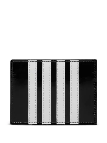 Portofel Thom Browne din piele negru