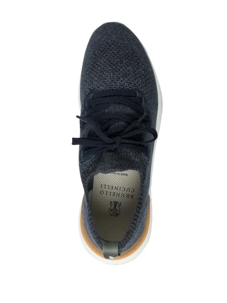 Sneakerși Brunello Cucinelli albastru