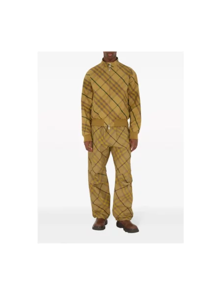 Kurtka bomber Burberry beżowy