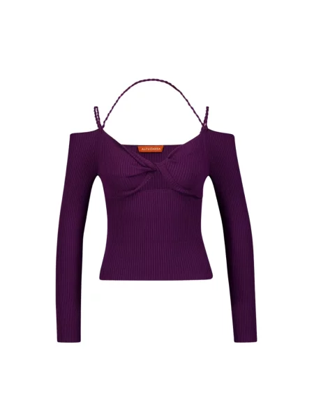 Top Altuzarra fioletowy