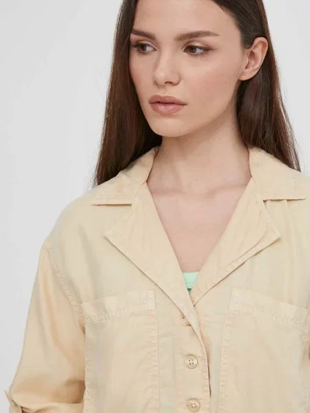 Pepe Jeans kezeslábas Elison bézs