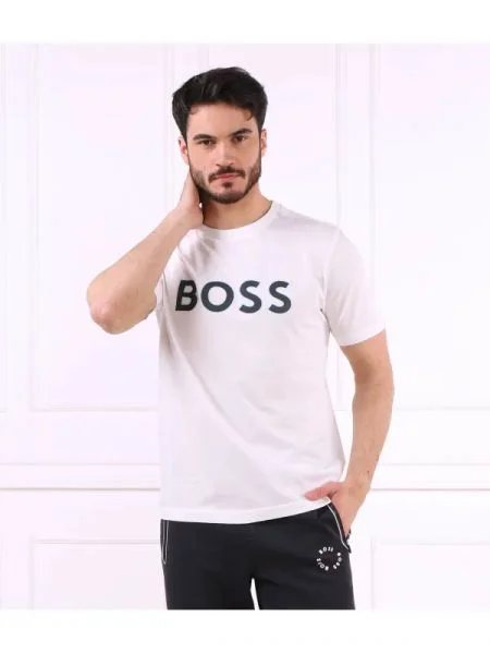 BOSS GREEN póló tee 1 fehér