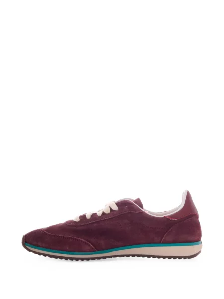 Sneakerși Patrizia Pepe din piele de căprioară roșu