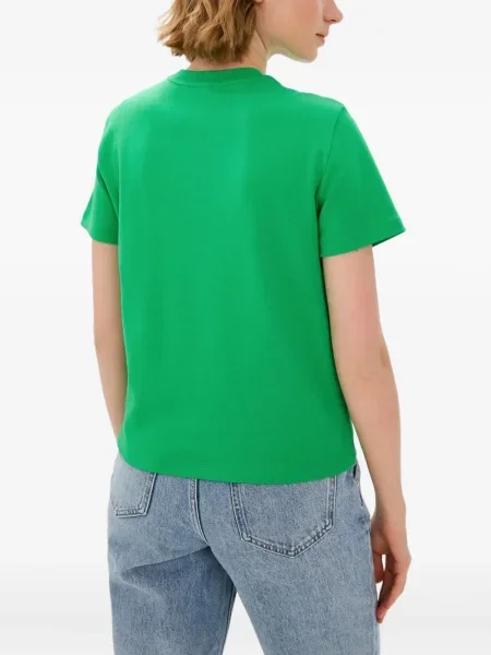 Tricou Miss Sixty cu decolteu rotund scurt verde