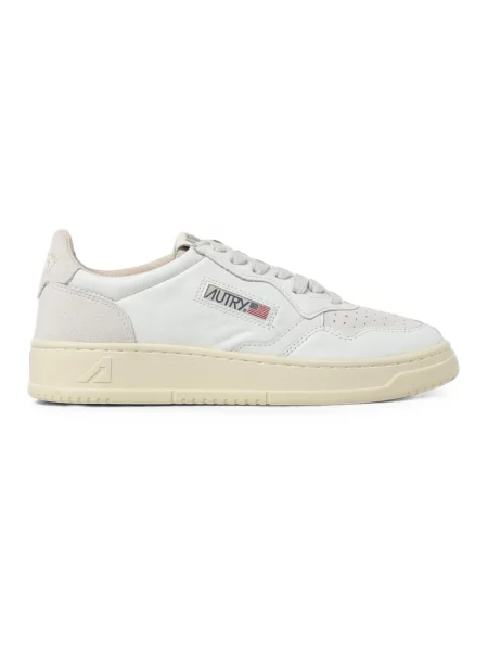Sneakersy Autry skórzane białe