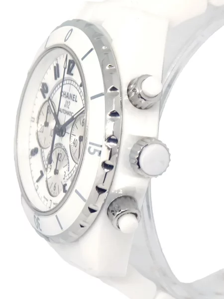 Hodinky Chanel Pre-owned bílé