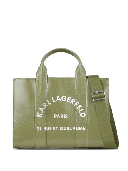 Geantă Karl Lagerfeld verde