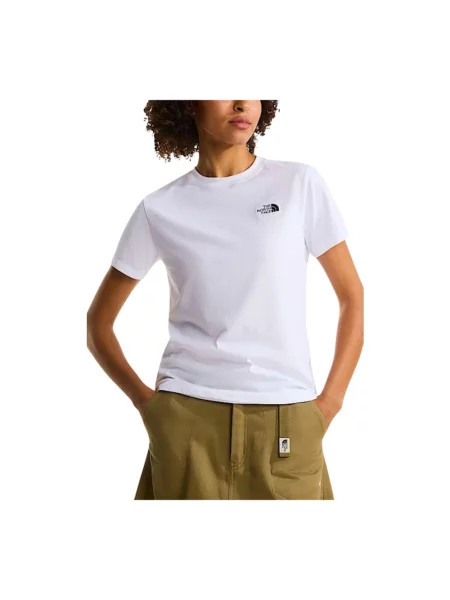 The North Face Koszulka Evolution Simple Dome weiss biała