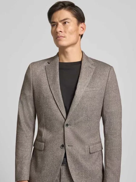 Marynarka w kroju regular fit z udziałem mieszanki lyocellu i bawełny model Jogg' S.oliver Black Label