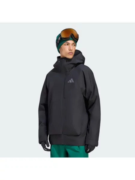 Bunda Terrex Xploric 2 Layer CLIMAPROOF Insulated černá