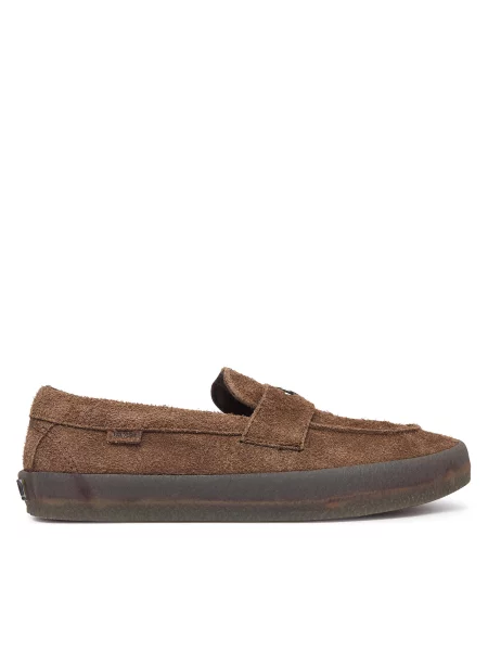 Pantofi loafer Vans maro