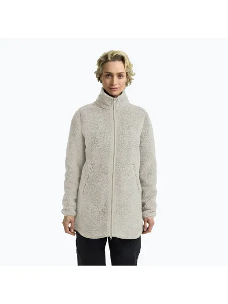 Jachetă de drumeție pentru femei Jack Wolfskin High Curl Coat pale sand