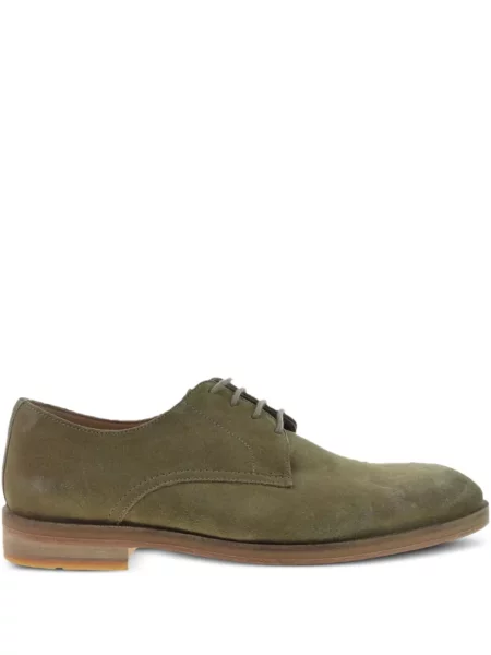 Fűzős csipkés derby cipő Clarks Originals zöld