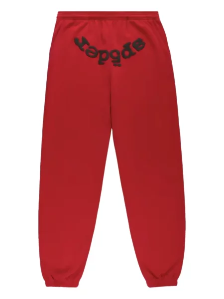 Pantaloni Sp5der roșu