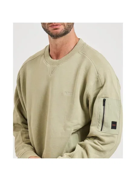 Bluza rozpinana Boss zielona