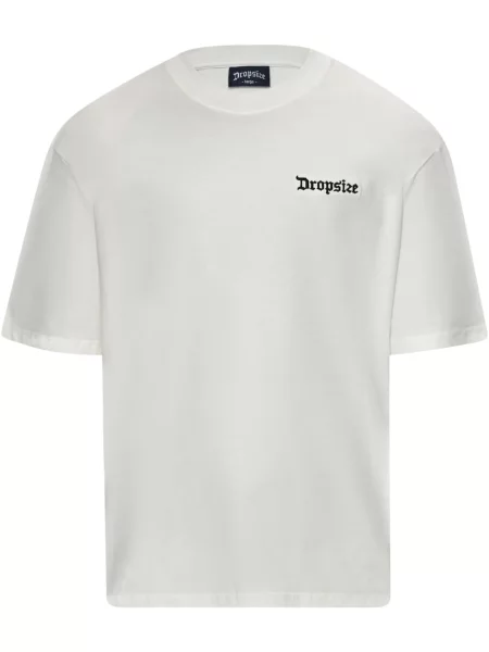 Dropsize Majica Legends Never Die kremna črna