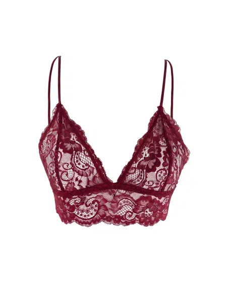 Trendyol Sutien burgundy roșu