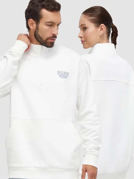 Класически суитчър Reebok Classic с апликация бяло