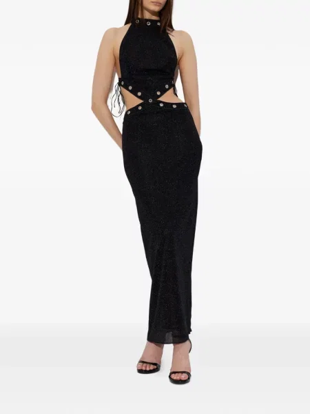 Maxi rochie maxi Oseree de costum negru