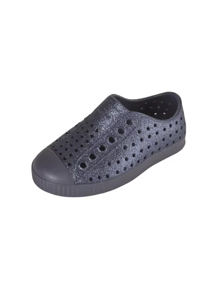 Buty miejskie NATIVE JEFFERSON BLING JUNIOR czarne
