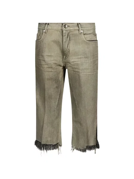 Decupat blugi Rick Owens gri