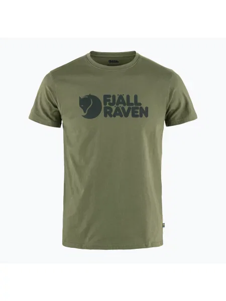 Fjällräven Logo T-Shirt M Mężczyźni Koszulki Fjällräven Size: L zielony