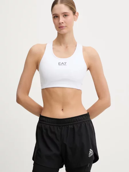 Emporio Armani sportovní podprsenka bílá