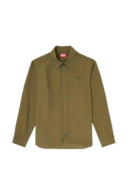 Риза Diesel с апликация зелено