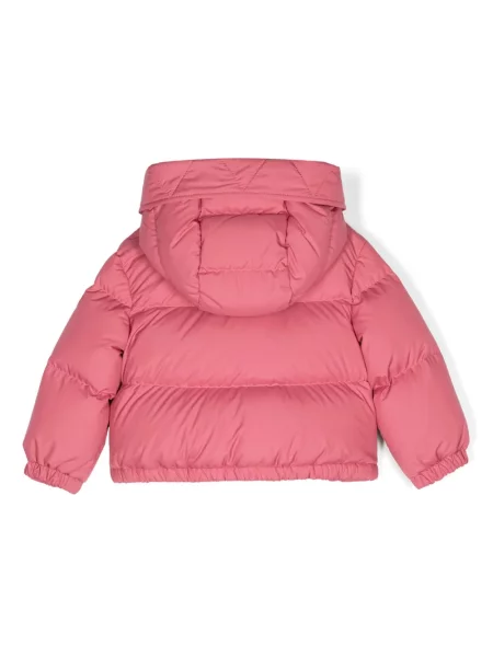 Kurtka dziecięca Moncler Enfant różowa