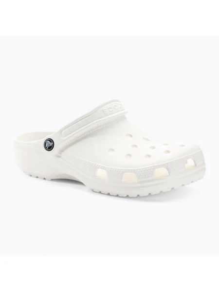 Мъжки джапанки Crocs Classic white бяло
