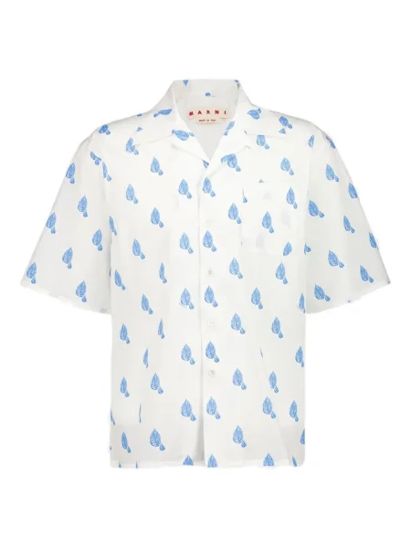 Krátká košile Marni bílá