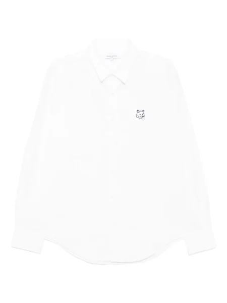 Košile Maison Kitsuné bílá
