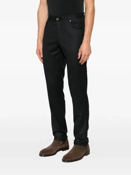 Pantaloni Corneliani de lână gri