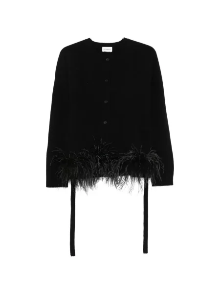 Cardigan P.a.r.o.s.h. cu pene negru