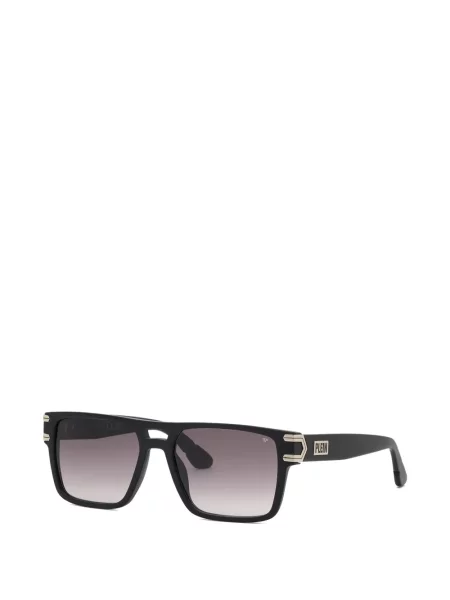 Слънчеви очила Philipp Plein Eyewear с автограф черно