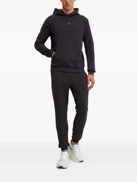 Csíkos tornaterem rövidnadrág Adidas nyomtatás kék