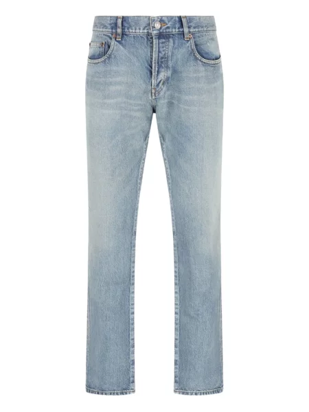 Pantaloni Saint Laurent albastru