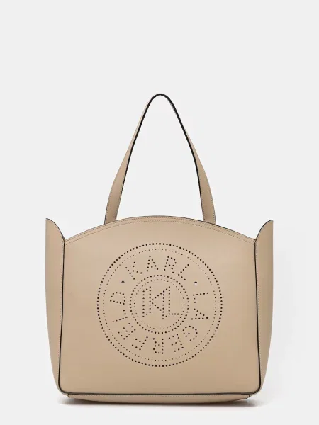 Kabelka Karl Lagerfeld béžová