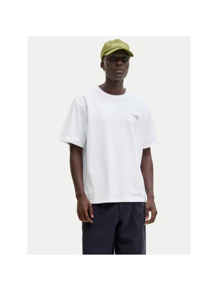 Jack & Jones Футболка Roar Regular Fit білий