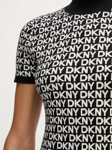 Платье мини Dkny черное