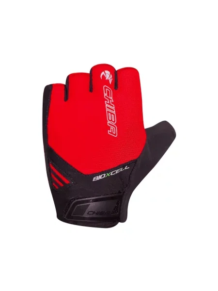 Rękawiczki rowerowe Chiba Bioxcell Air czerwone