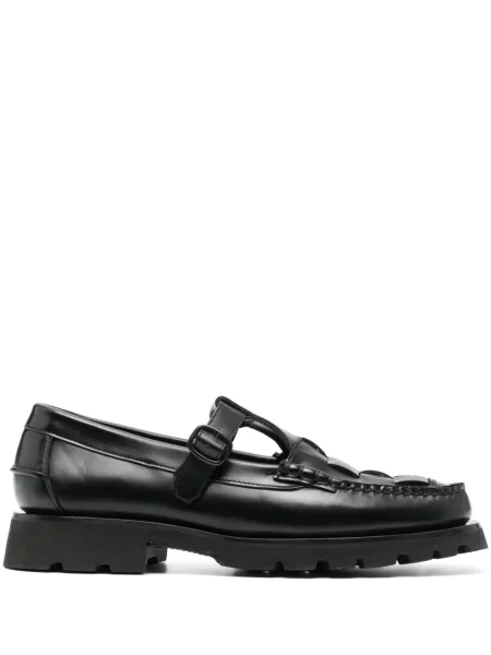 Pantofi loafer Hereu din piele negru