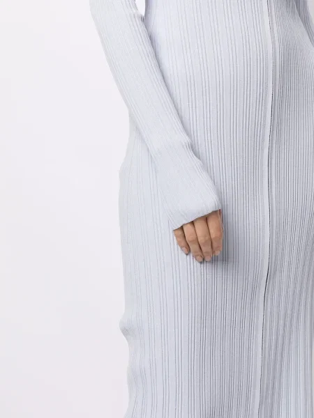 Rochie Proenza Schouler White Label tricotate de costum alb