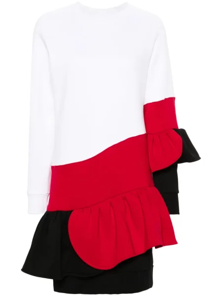 Cu peplum rochie Ioana Ciolacu alb
