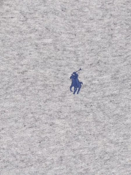 Δερμάτινο polo Polo Ralph Lauren με κέντημα μπλε